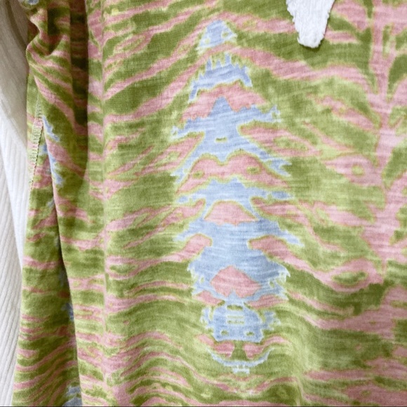 Free People Wherever Tee Floral Combo Size XS NWOT - Picture 5 of 12